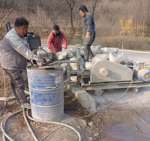 铜陵路面下沉注浆